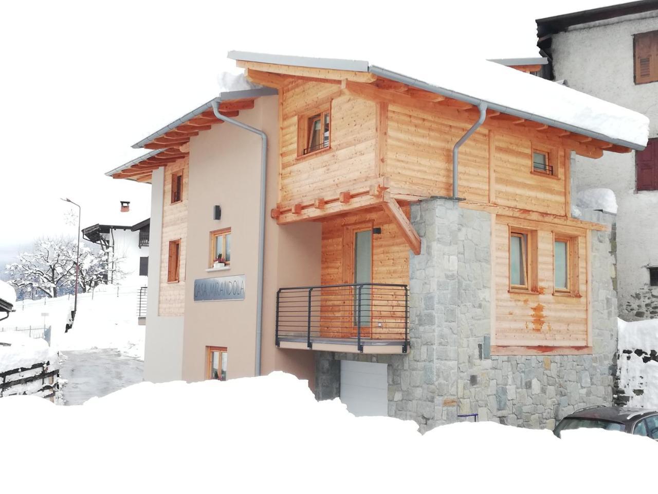 Apartamento Casa Mirandola Montana Commezzadura Exterior foto
